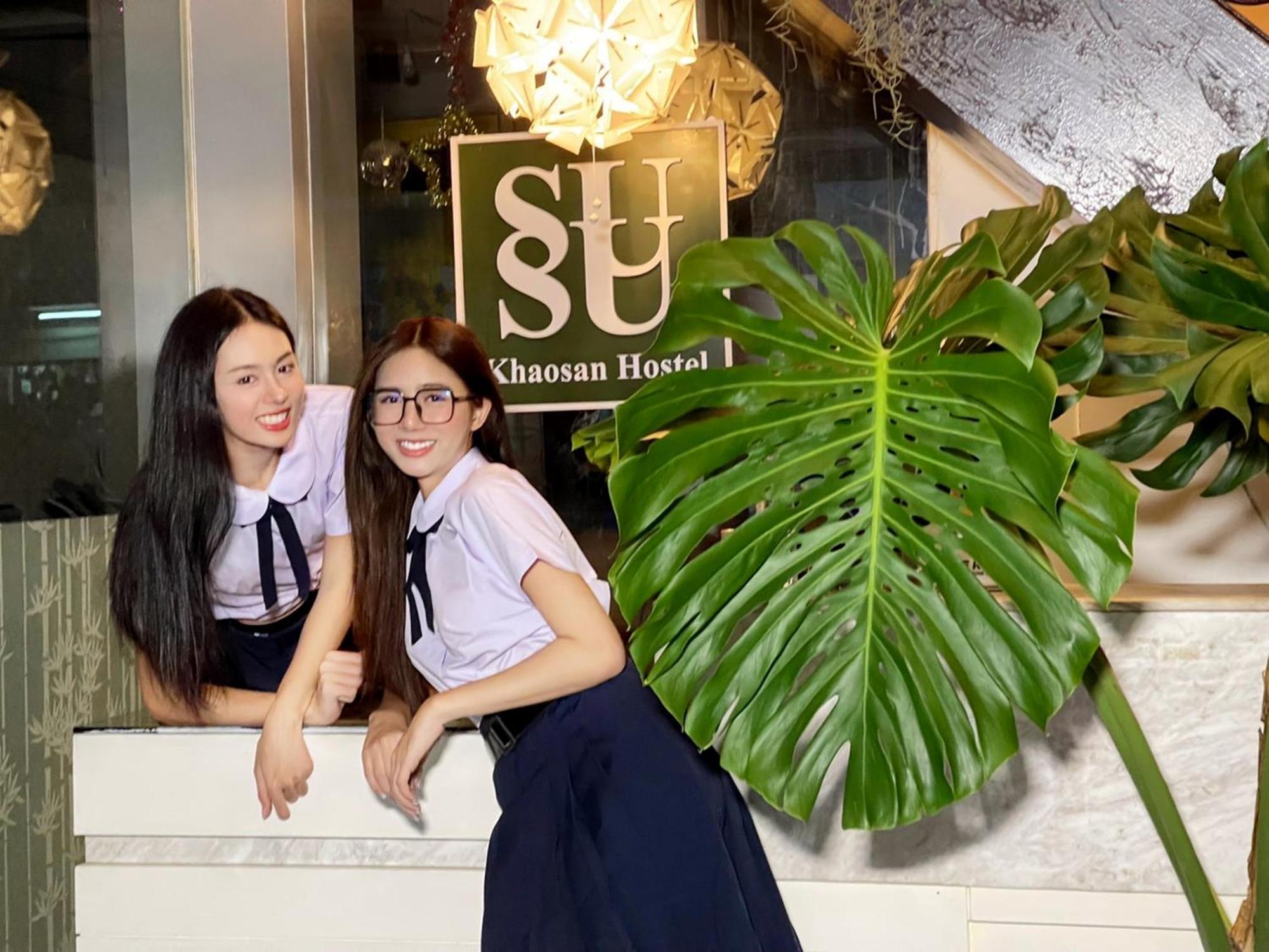 Susu Khaosan Hostel Bangkok Esterno foto