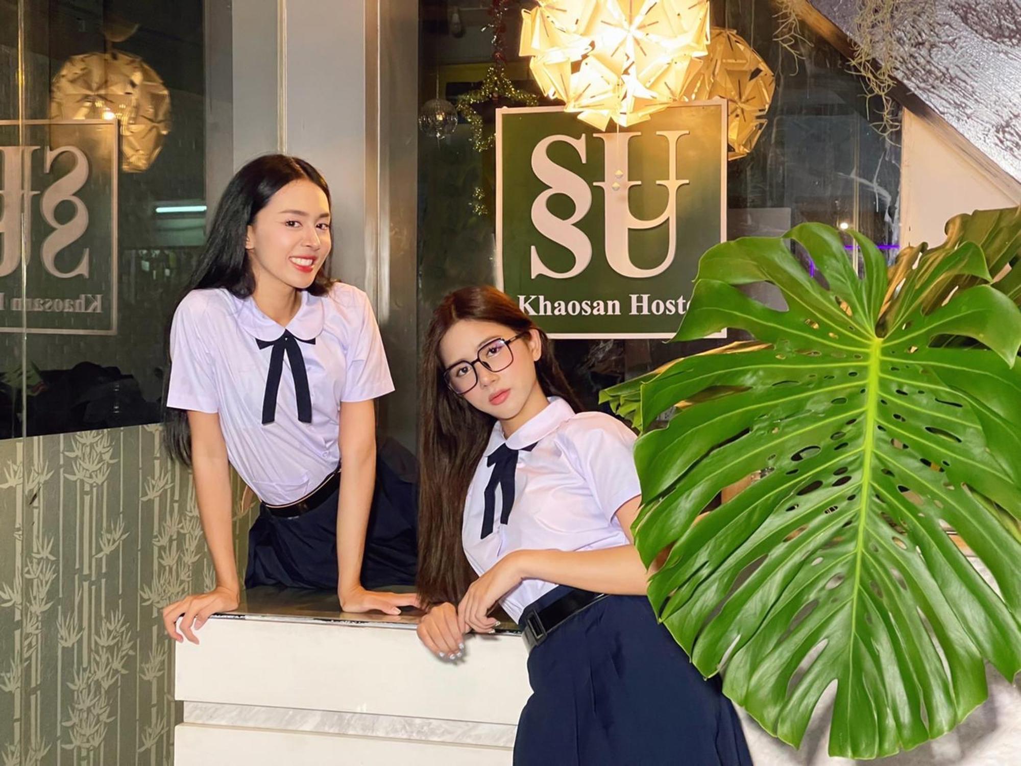 Susu Khaosan Hostel Bangkok Esterno foto